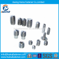 DIN914 Stainless Steel Cone Point Hex Socket Set Screws, Hex Socket Set Screws